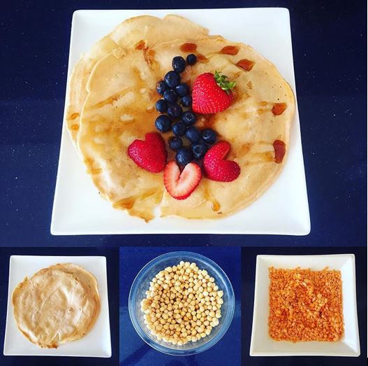 High Protein Crepes